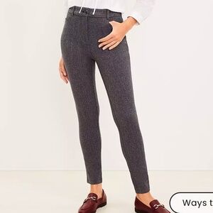 Loft Sutton Skinny Pants in texture